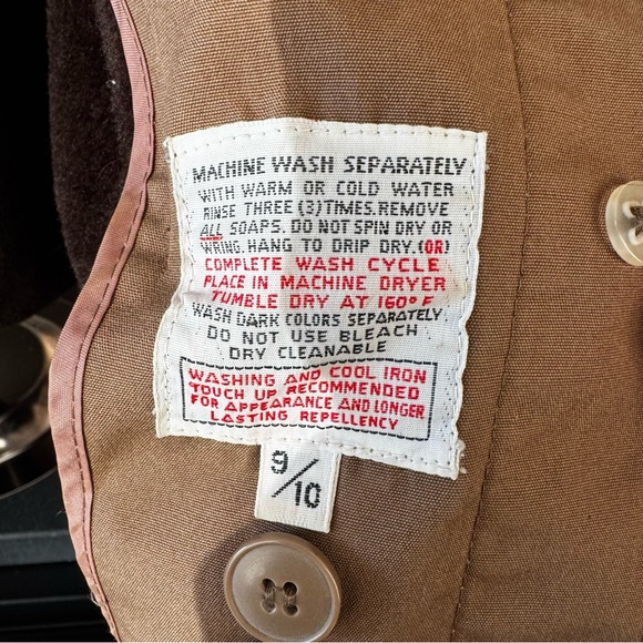 Brown Button-Up Jacket - Picture 7 of 8